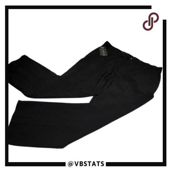 Short Par 4 Black Golf Pants Trousers The Pavin Pant size 38x32 NWT - Picture 4 of 9